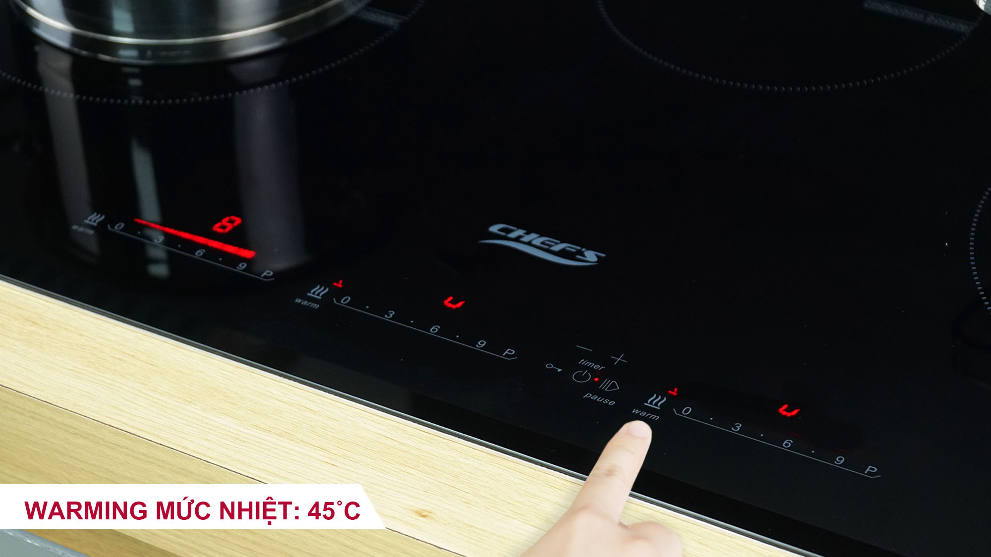 Bếp ba từ Chefs EH-IH536 -12