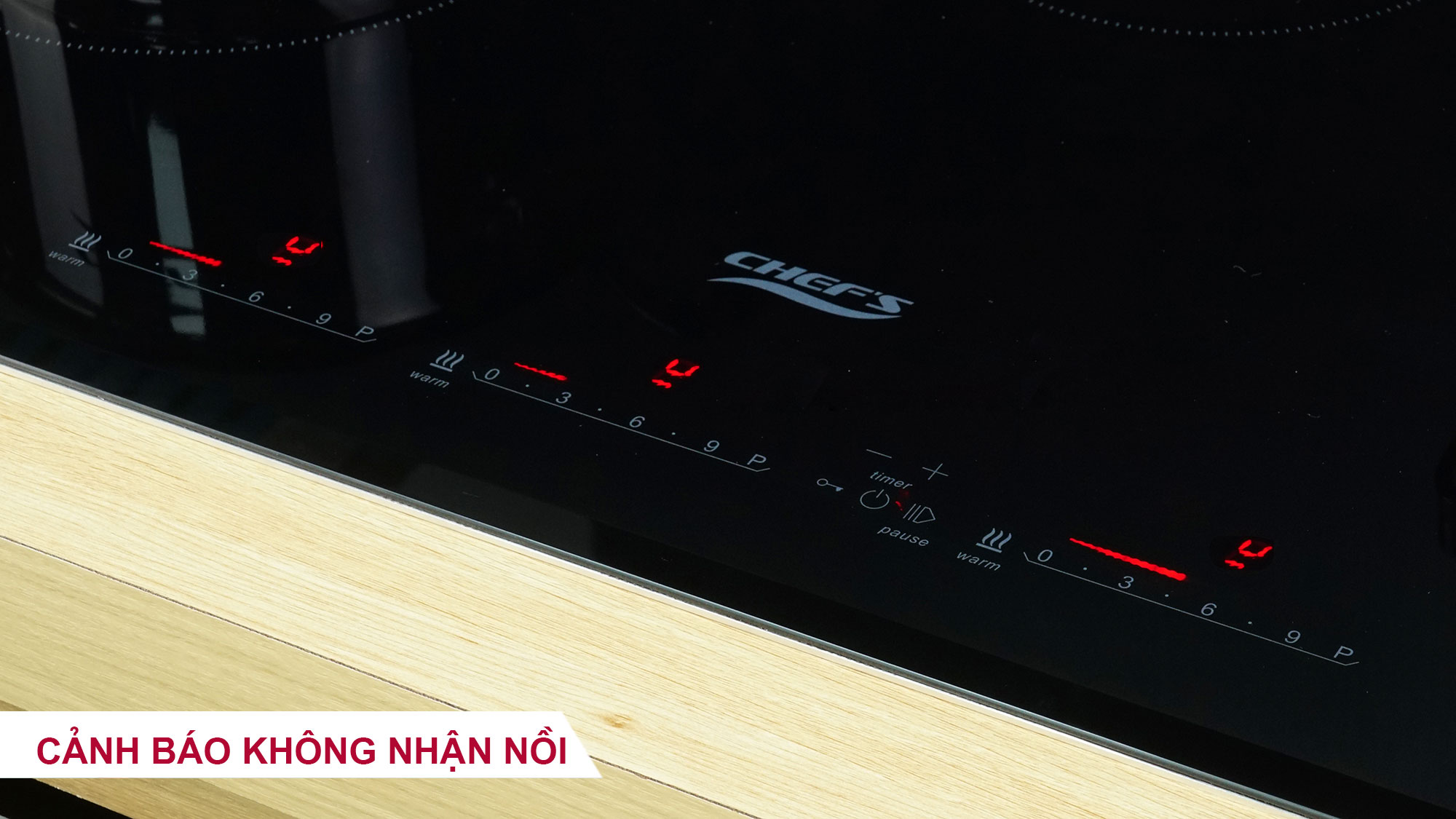 Bếp ba từ Chefs EH-IH536 -15