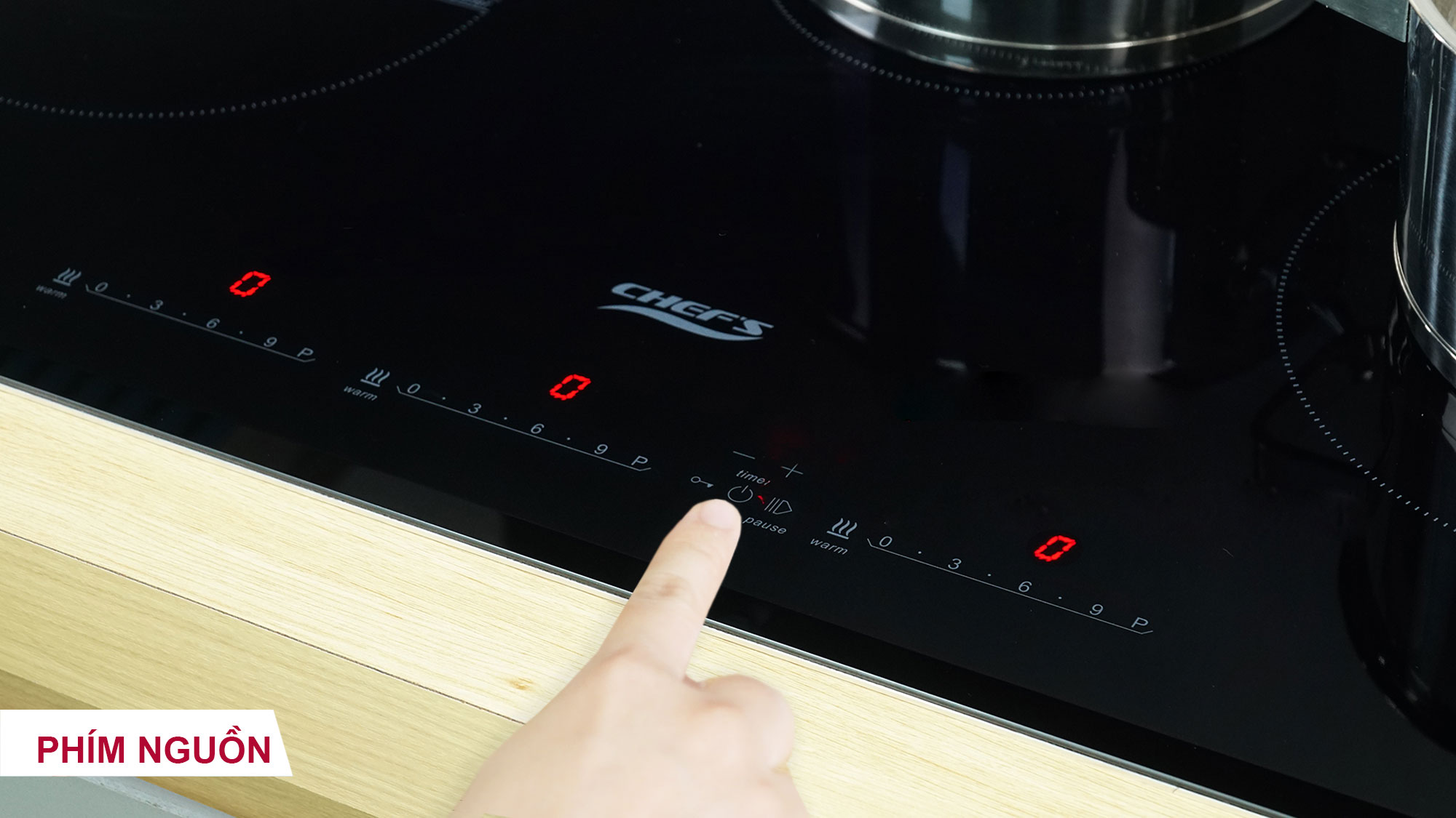Bếp ba từ Chefs EH-IH536 -9