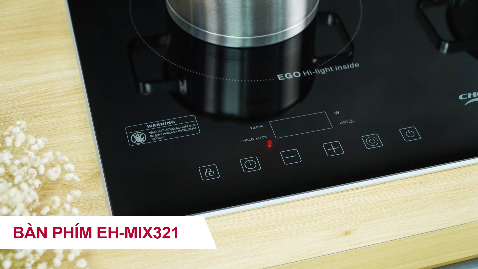 Bếp hỗn hợp Chefs EH-MIX321 -13