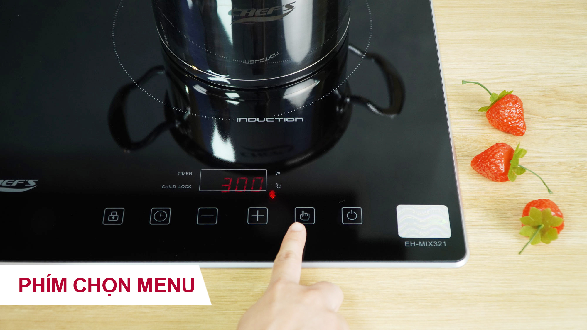 Bếp hỗn hợp Chefs EH-MIX321 -14