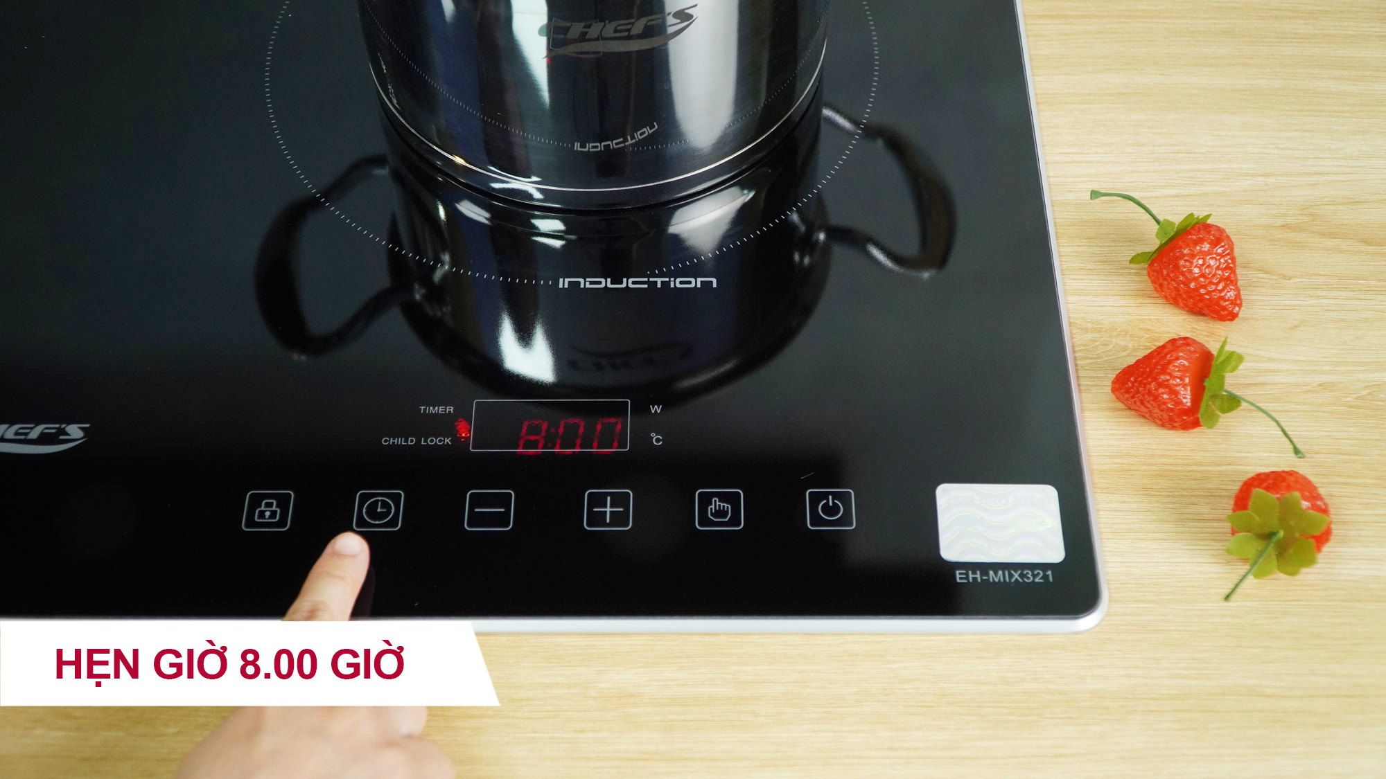 Bếp hỗn hợp Chefs EH-MIX321 -16