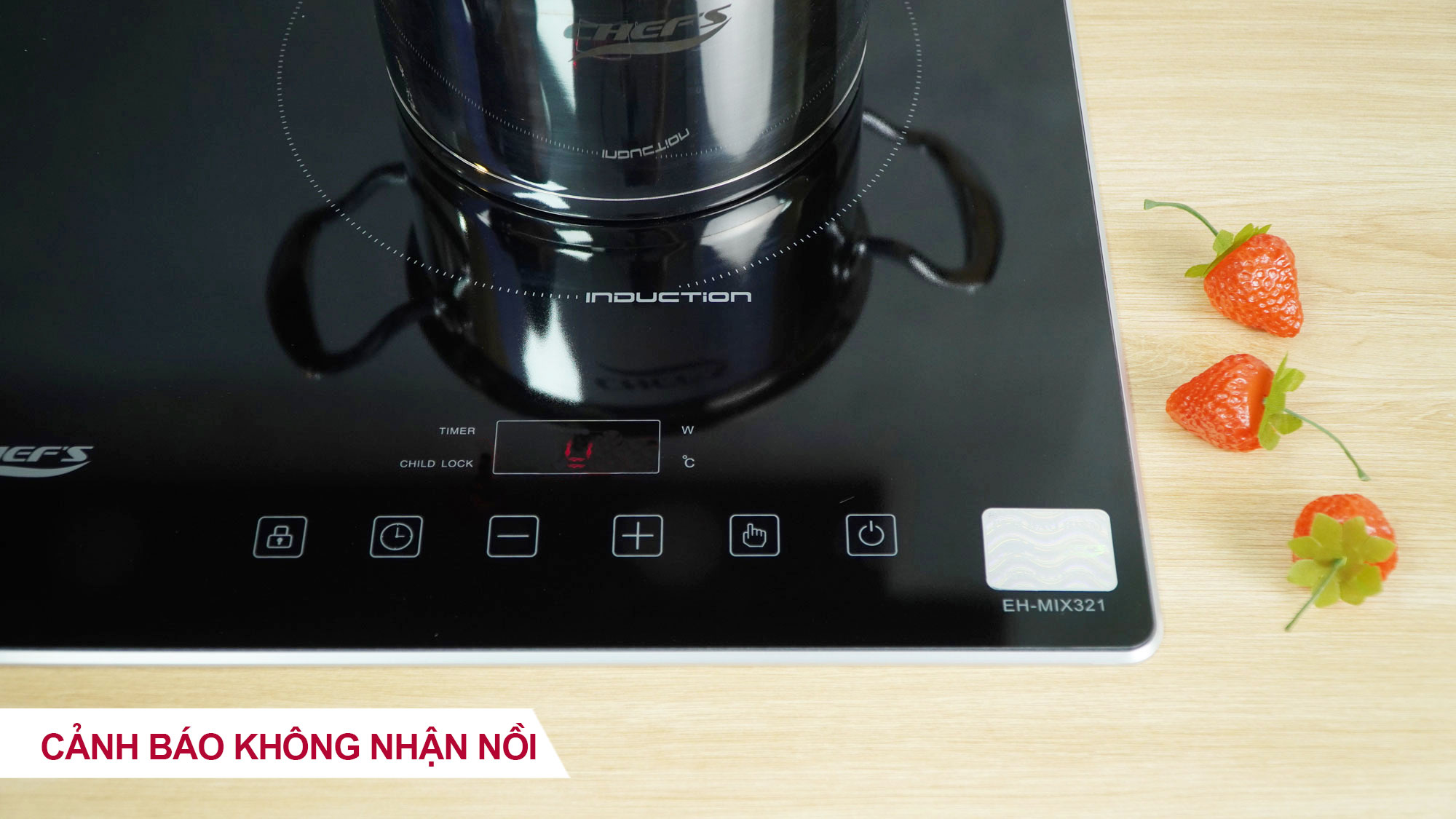 Bếp hỗn hợp Chefs EH-MIX321 -17
