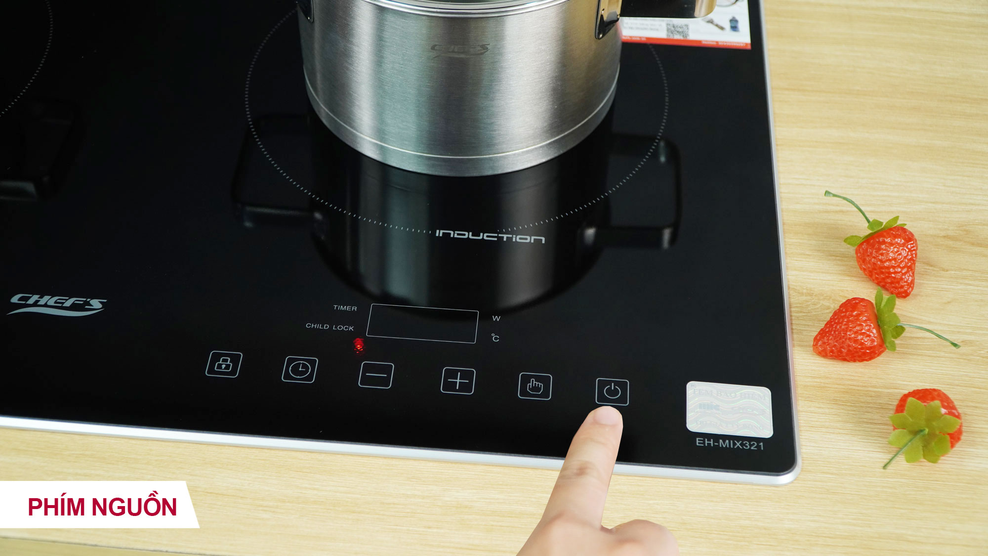 Bếp hỗn hợp Chefs EH-MIX321 -10