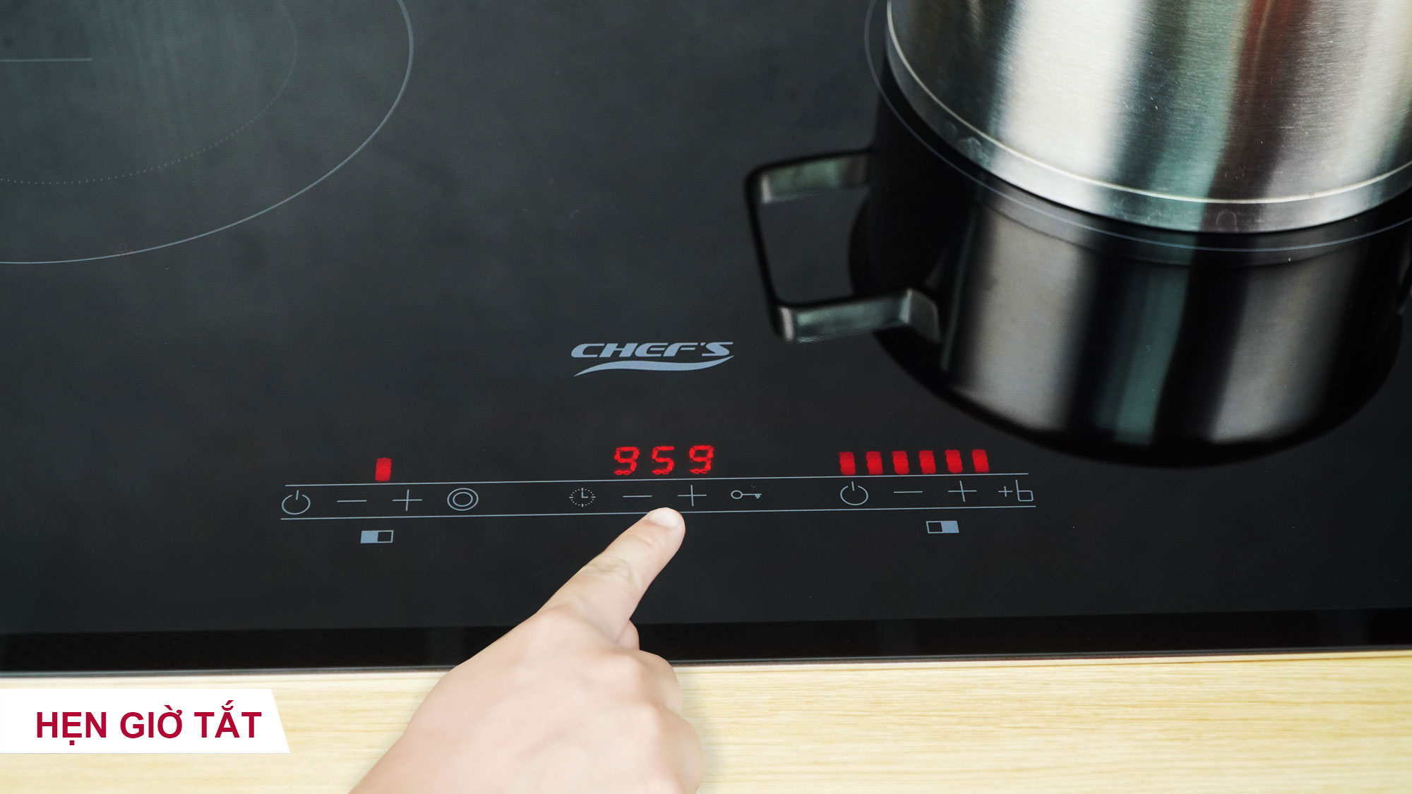 Bếp hỗn hợp Chefs EH-MIX333 -12
