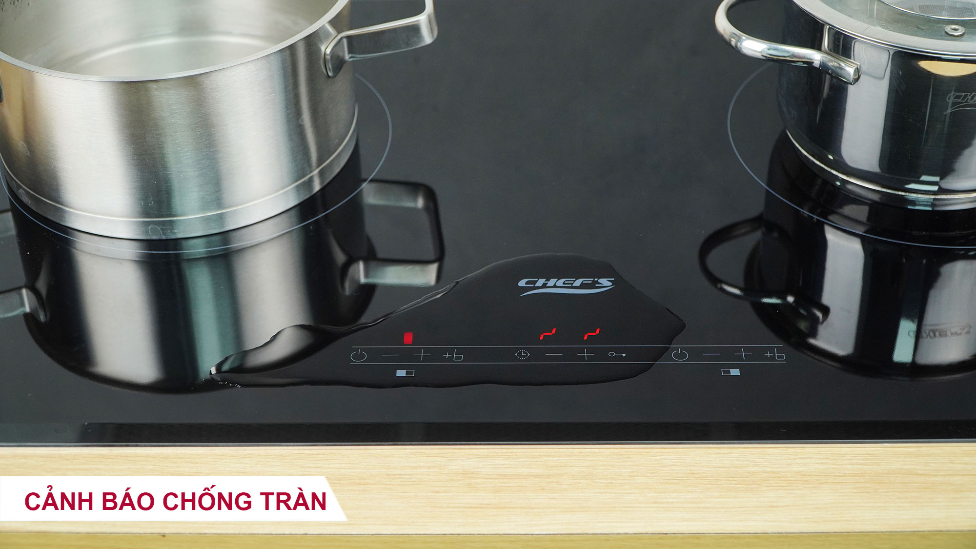 Bếp hỗn hợp Chefs EH-MIX333 -14
