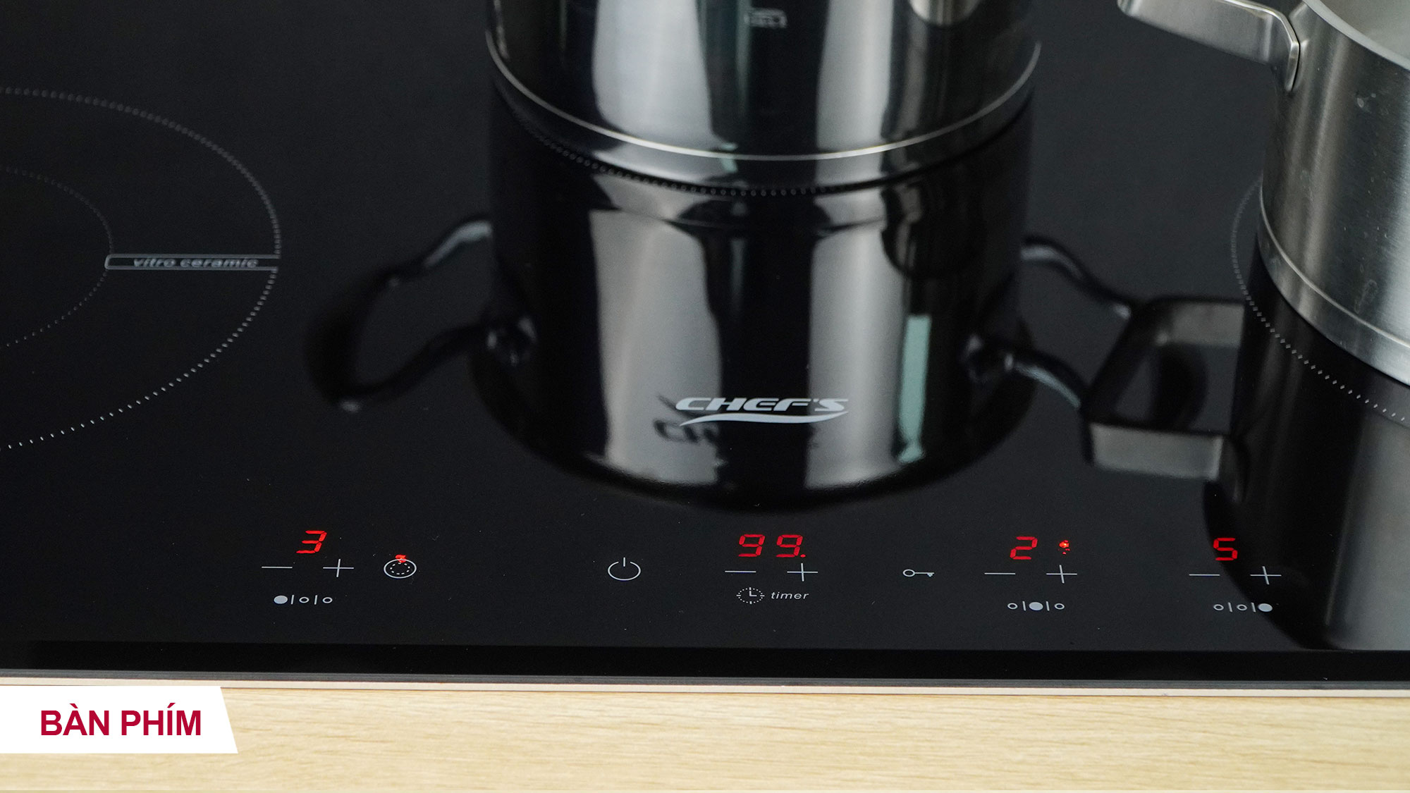 Bếp hỗn hợp Chefs EH-MIX544P -19