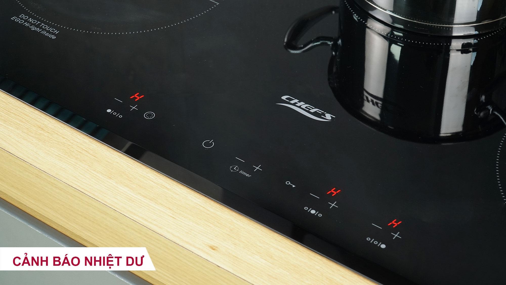 Bếp hỗn hợp Chefs EH-MIX544P -10