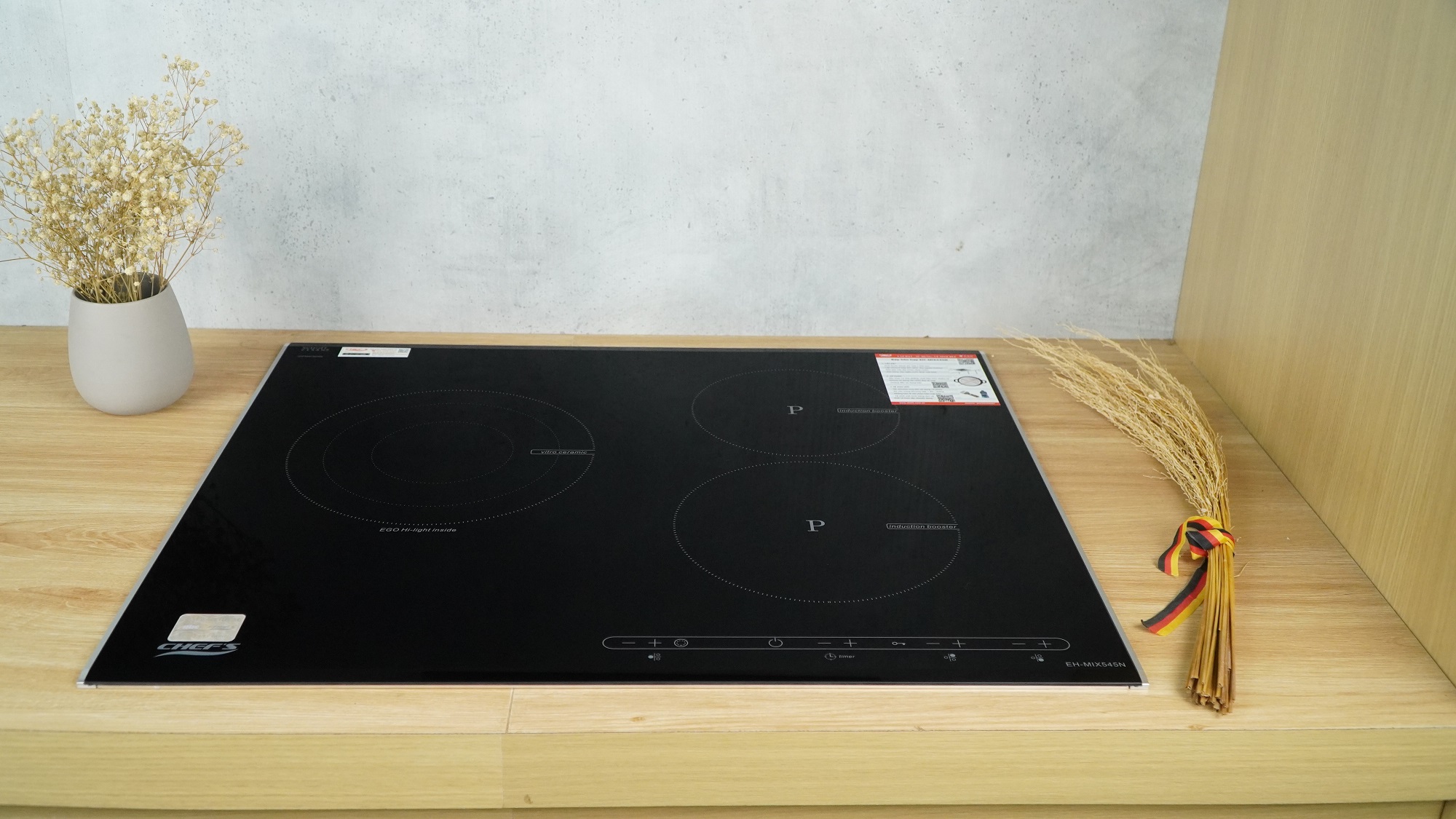 Bếp hỗn hợp Chefs EH-MIX545N -3