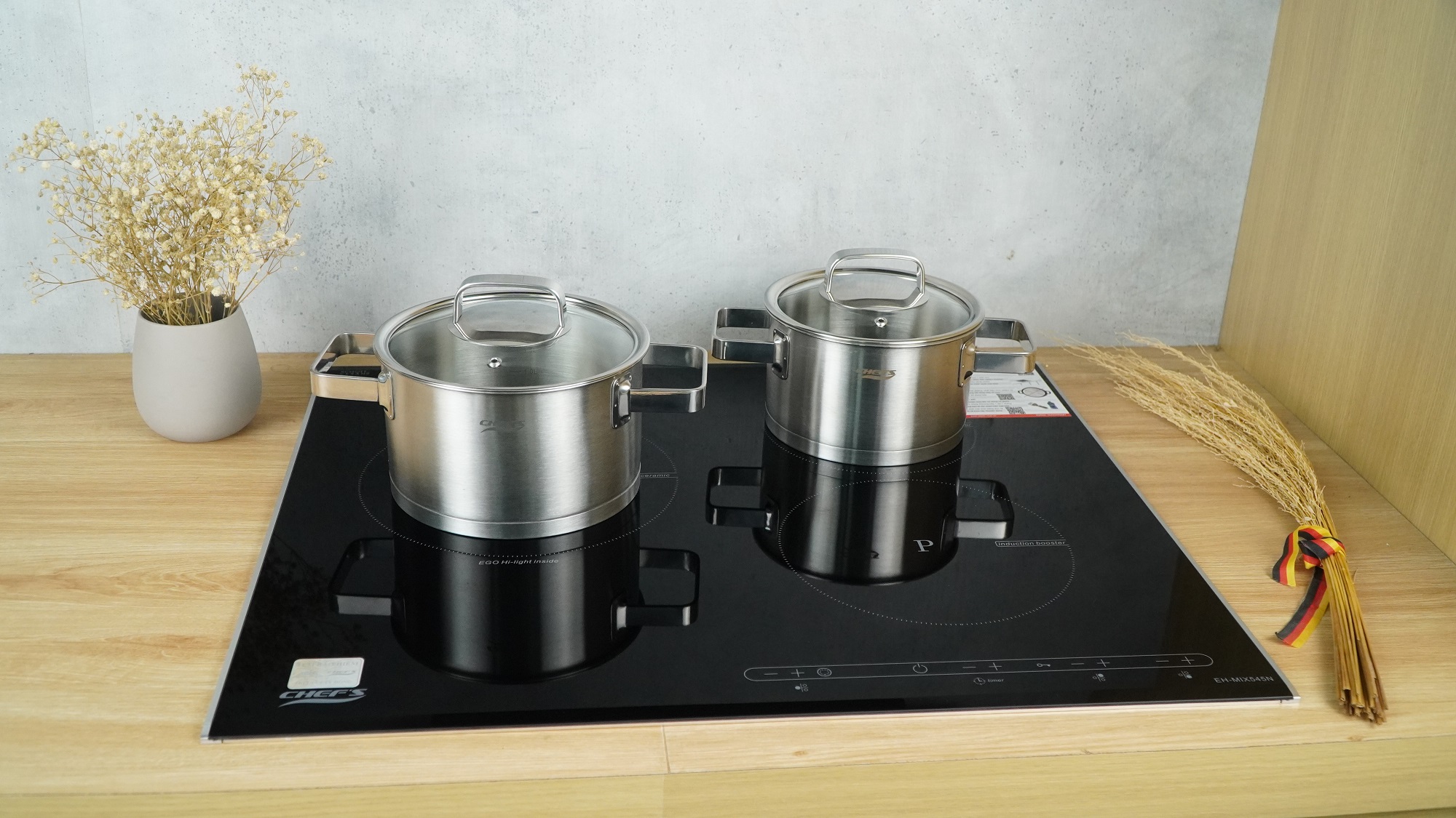 Bếp hỗn hợp Chefs EH-MIX545N -4