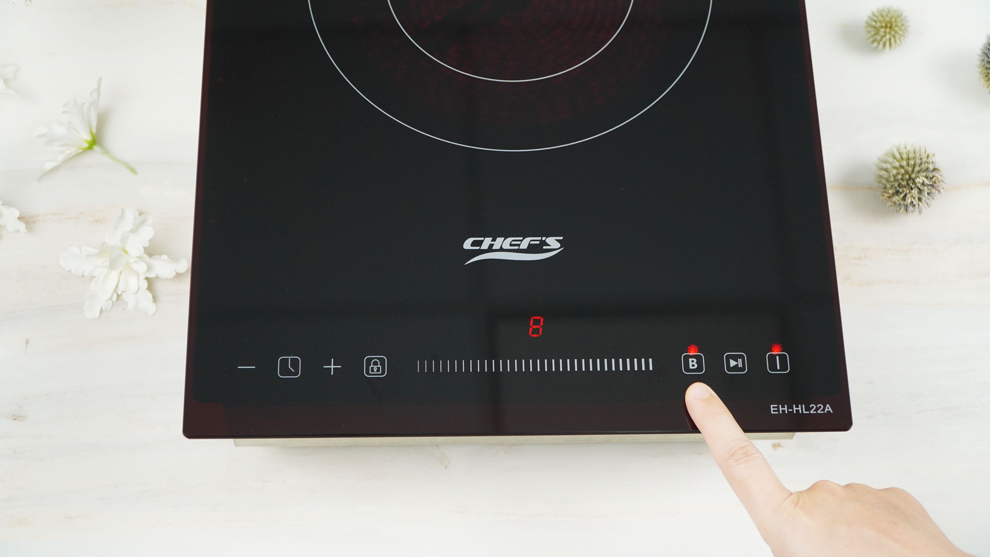 Bếp hồng ngoại Chefs EH-HL22A -9