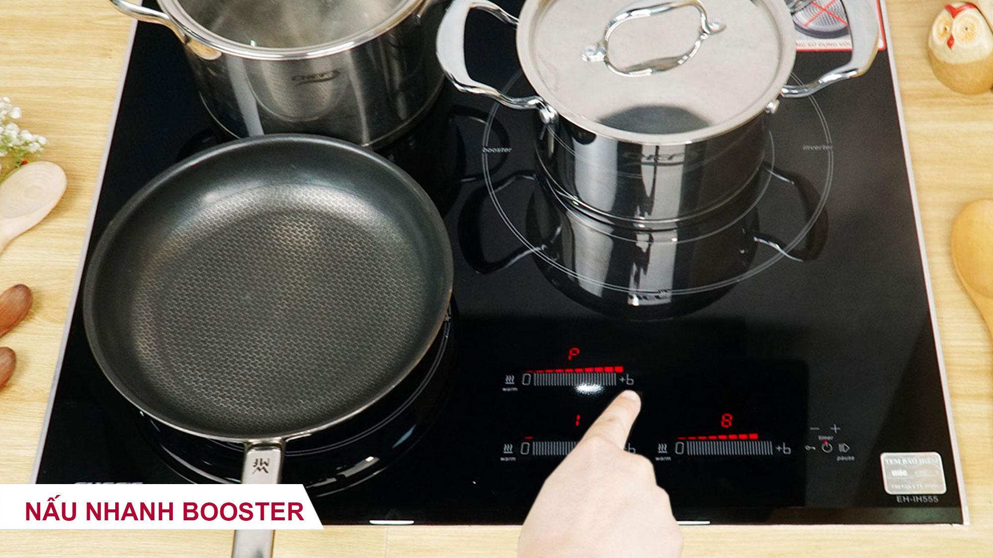 Bếp từ ba Chefs EH-IH555 -11