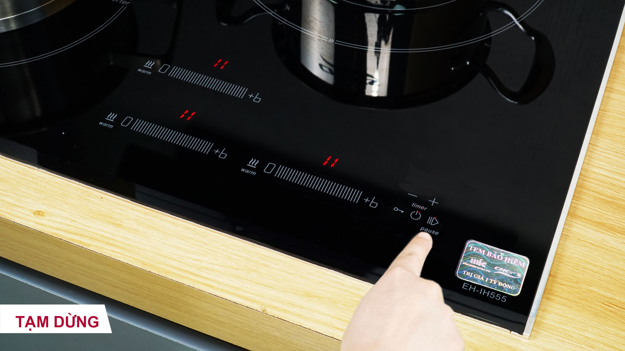 Bếp từ ba Chefs EH-IH555 -13