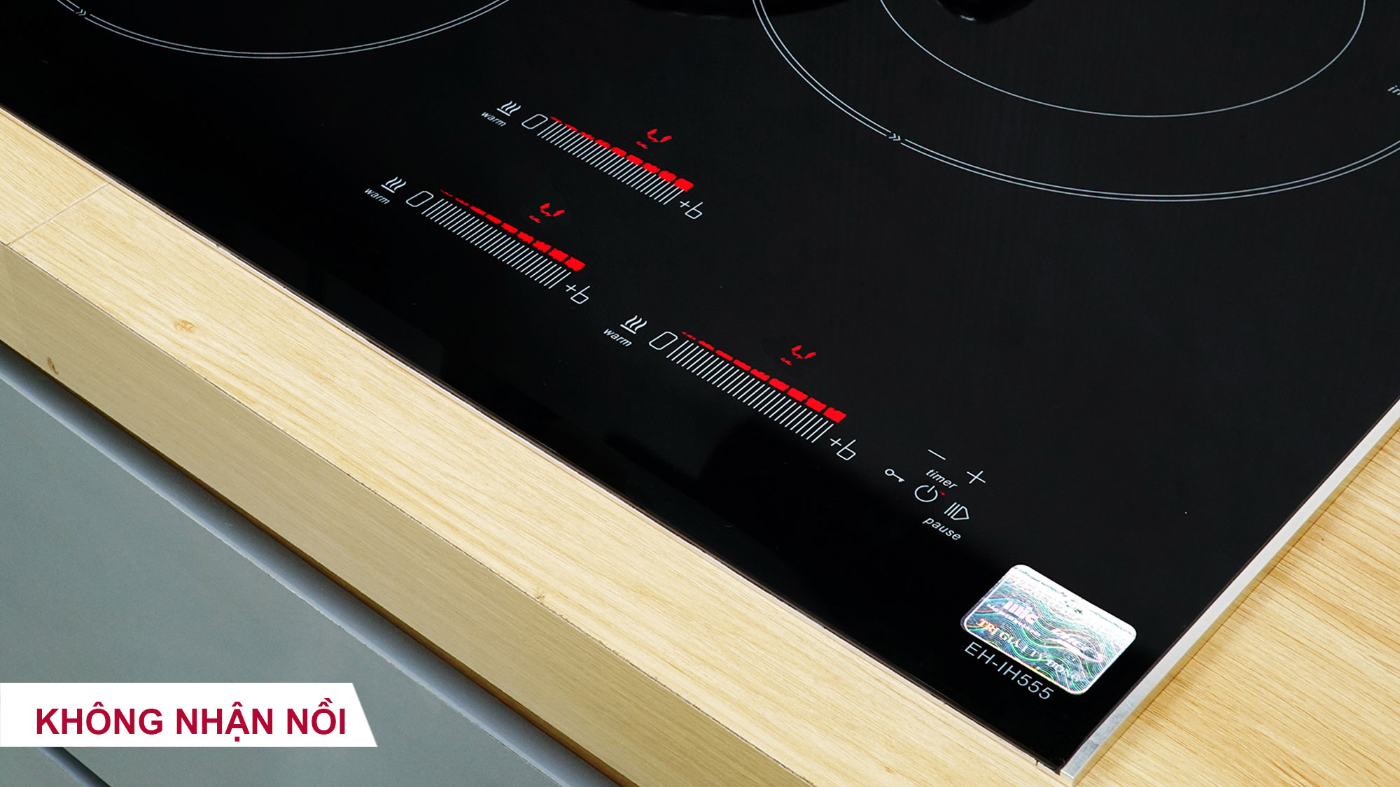 Bếp từ ba Chefs EH-IH555 -16