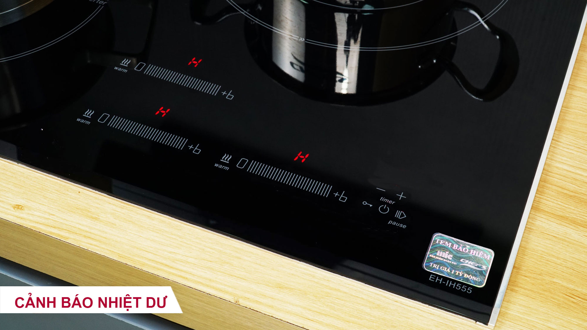 Bếp từ ba Chefs EH-IH555 -17