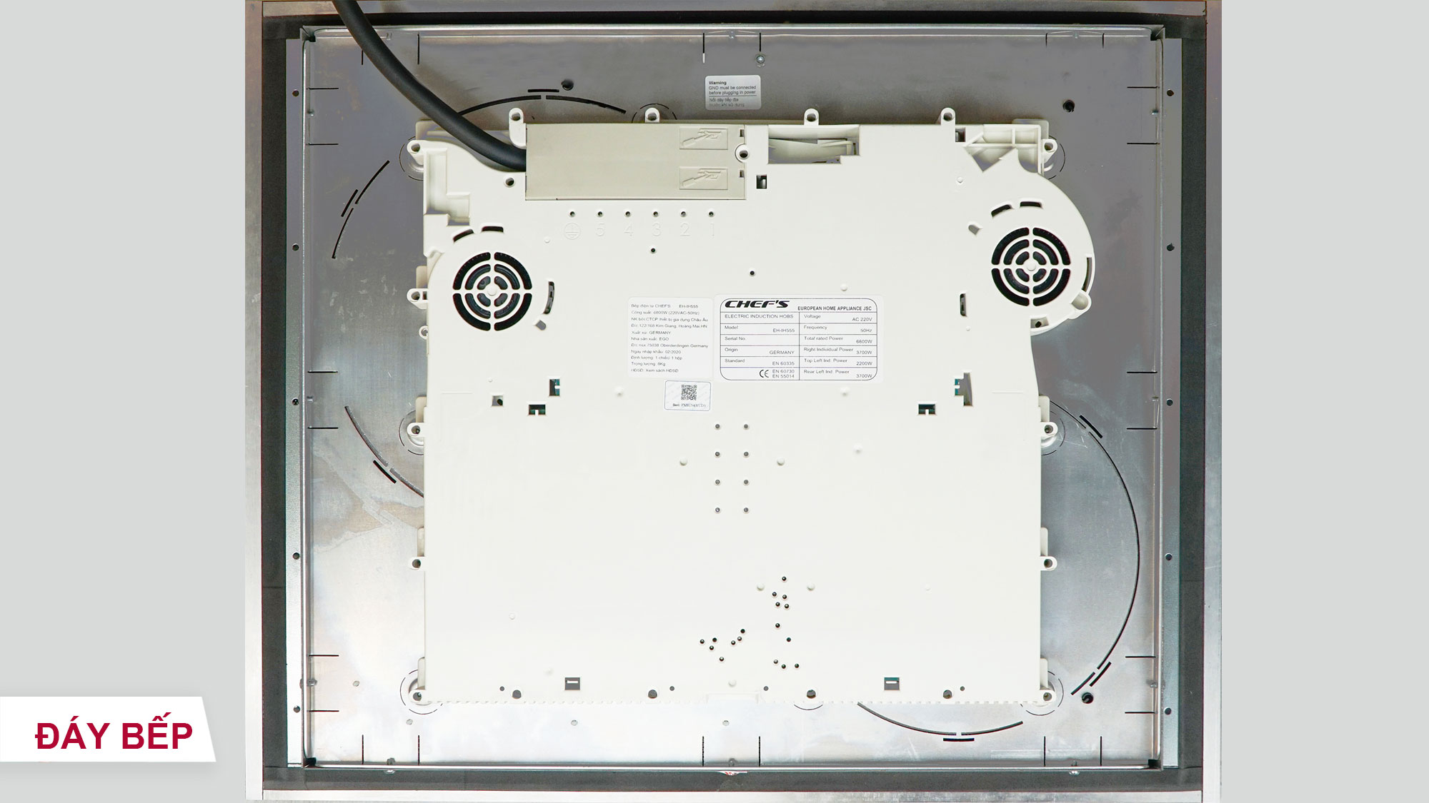 Bếp từ ba Chefs EH-IH555 -19