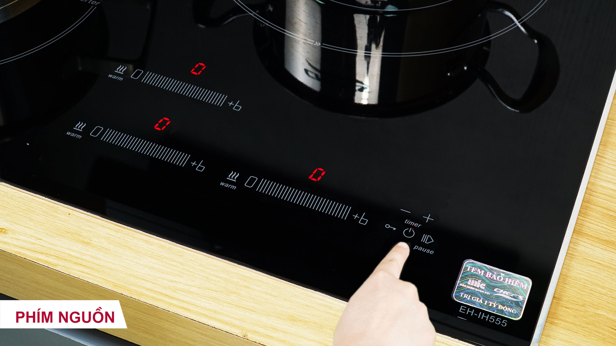 Bếp từ ba Chefs EH-IH555 -10
