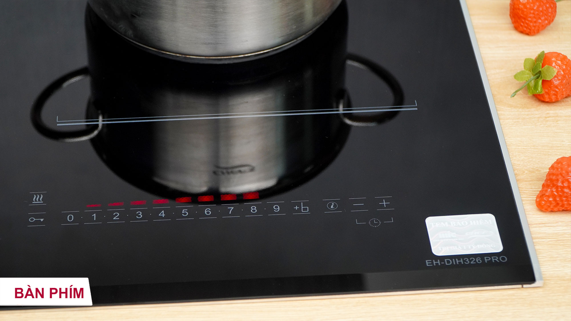Bếp từ đôi Chefs EH-DIH326 PRO -13