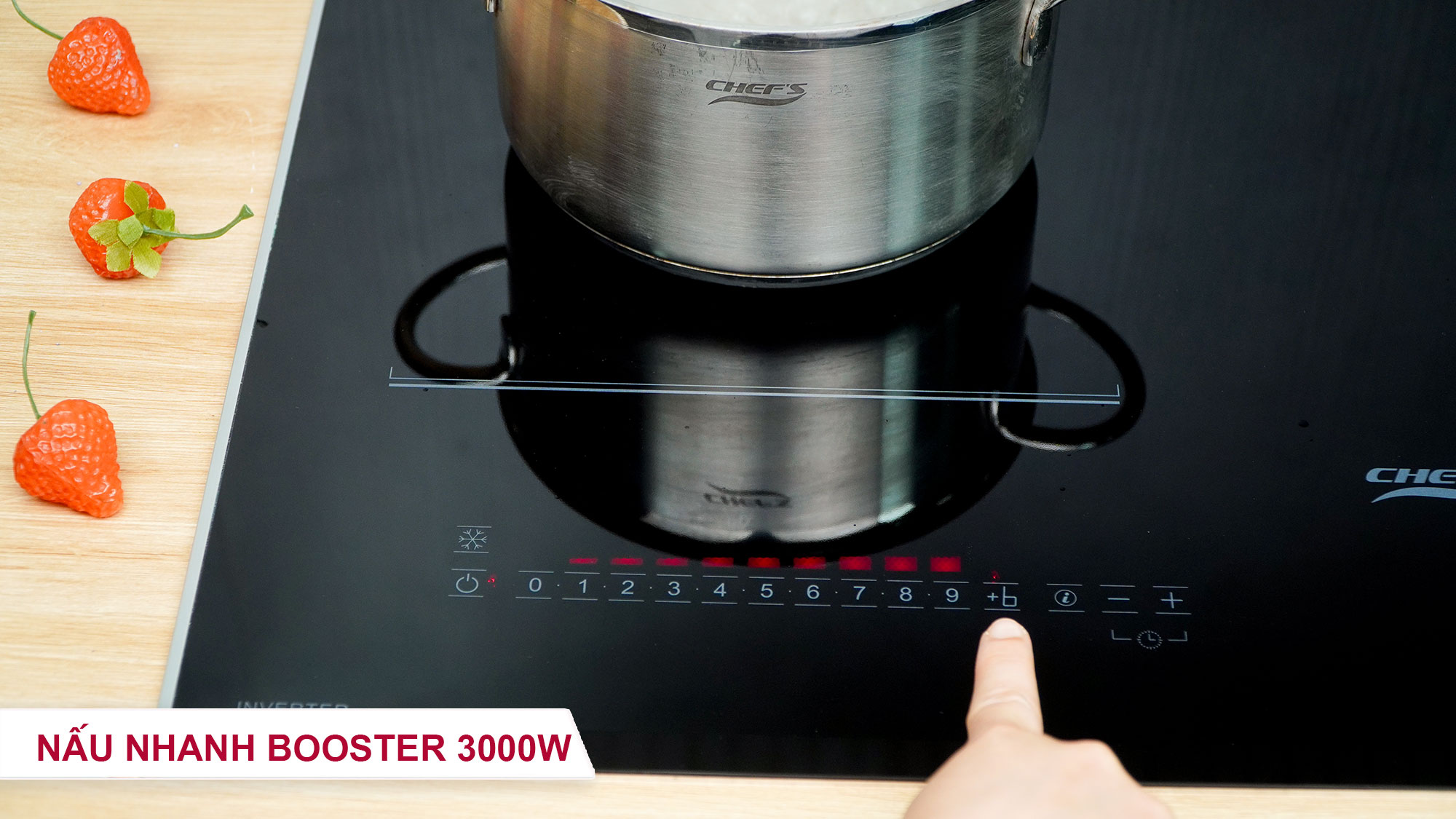 Bếp từ đôi Chefs EH-DIH326 PRO -19