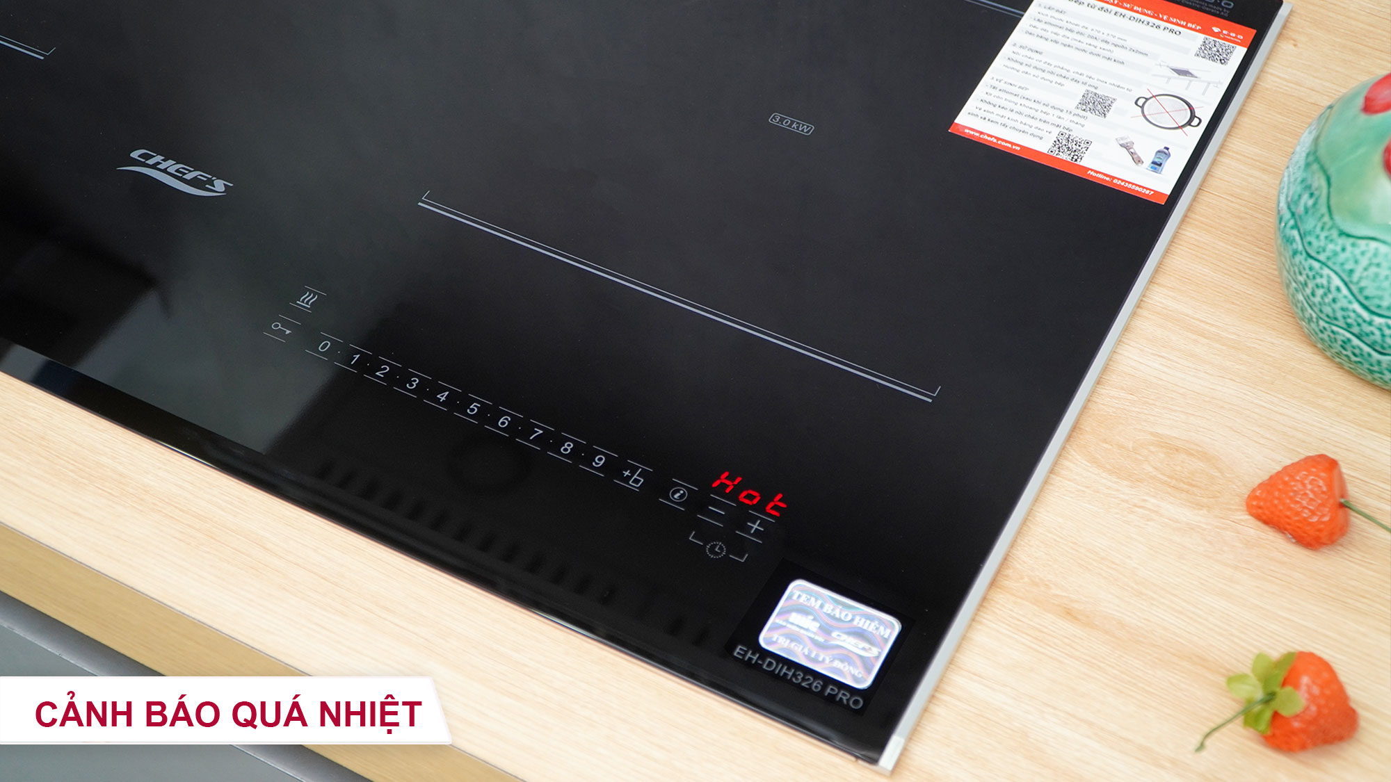 Bếp từ đôi Chefs EH-DIH326 PRO -21