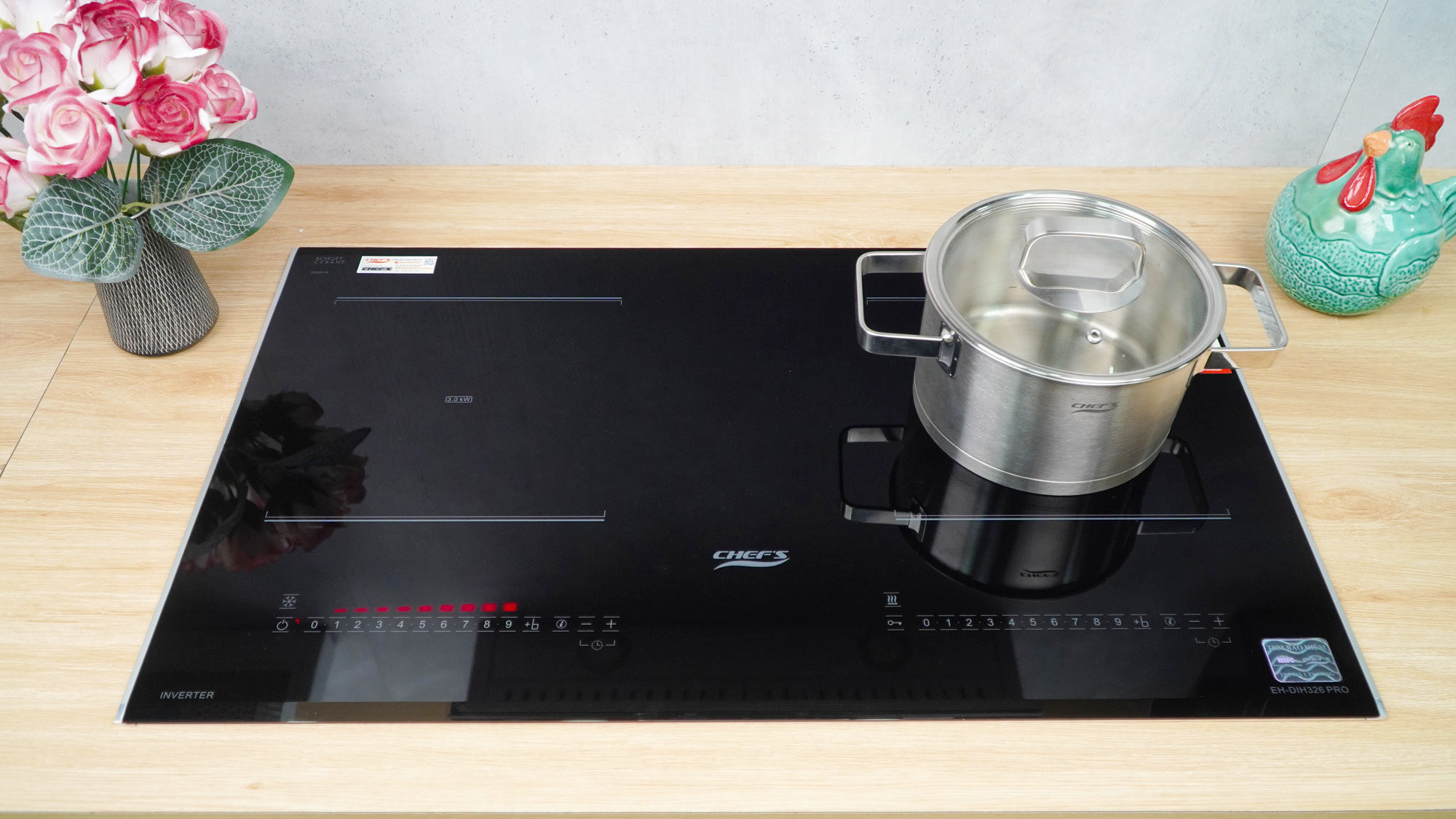 Bếp từ đôi Chefs EH-DIH326 PRO -4