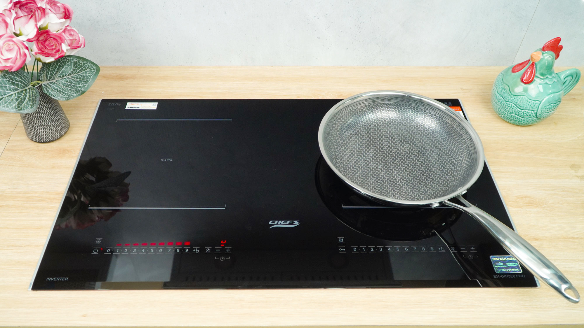 Bếp từ đôi Chefs EH-DIH326 PRO -6