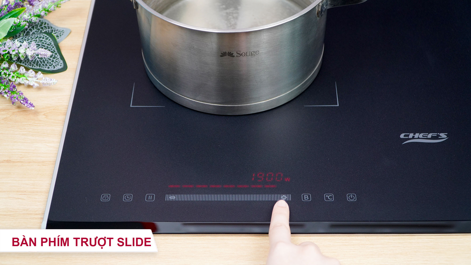 Bếp từ đôi Chefs EH-DIH369 PRO -14