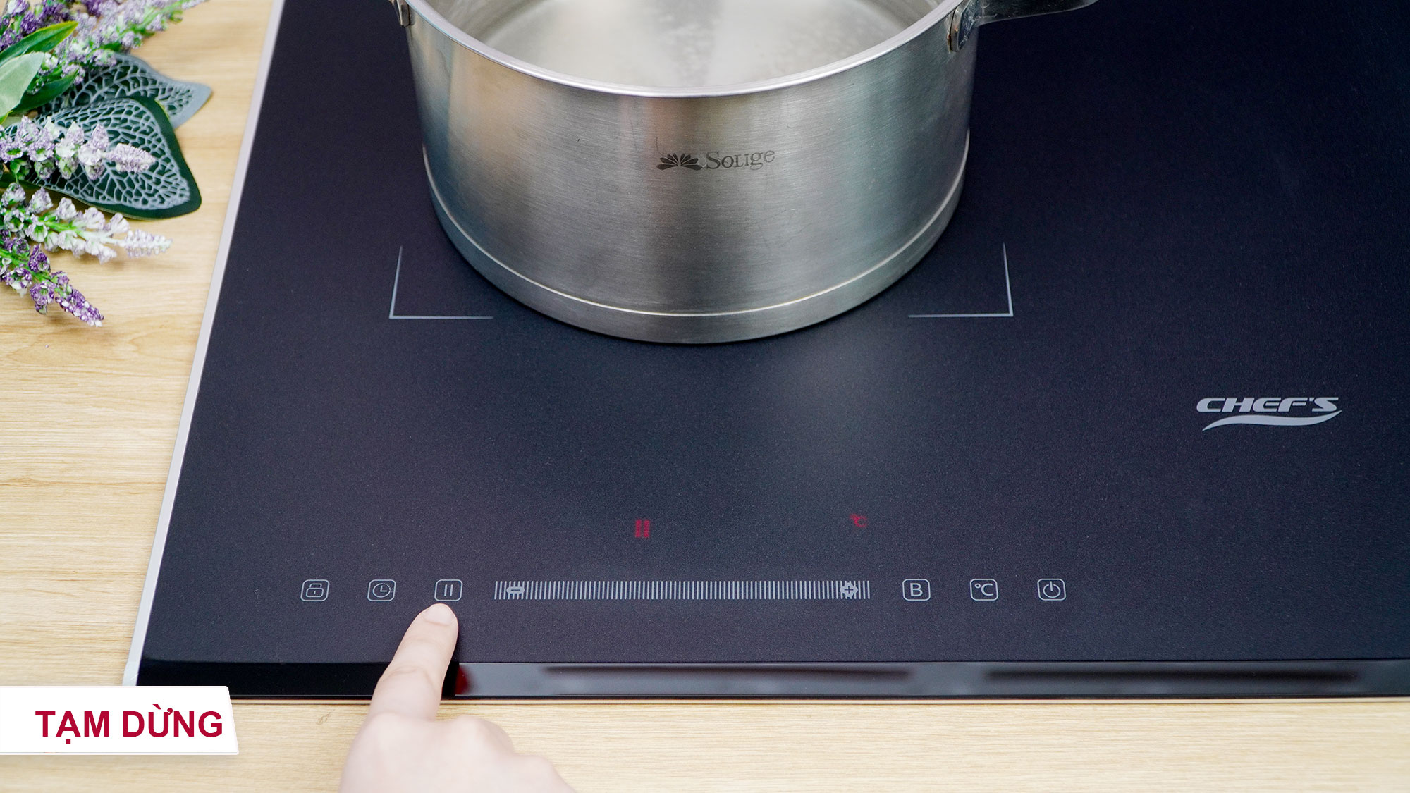 Bếp từ đôi Chefs EH-DIH369 PRO -19