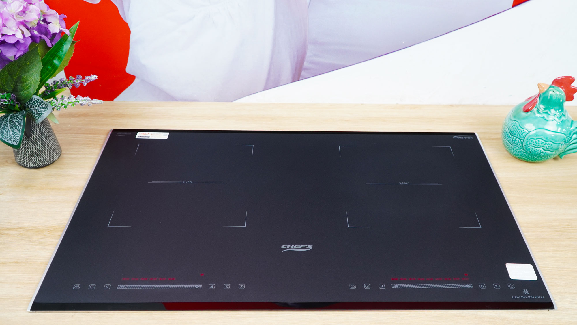 Bếp từ đôi Chefs EH-DIH369 PRO -4