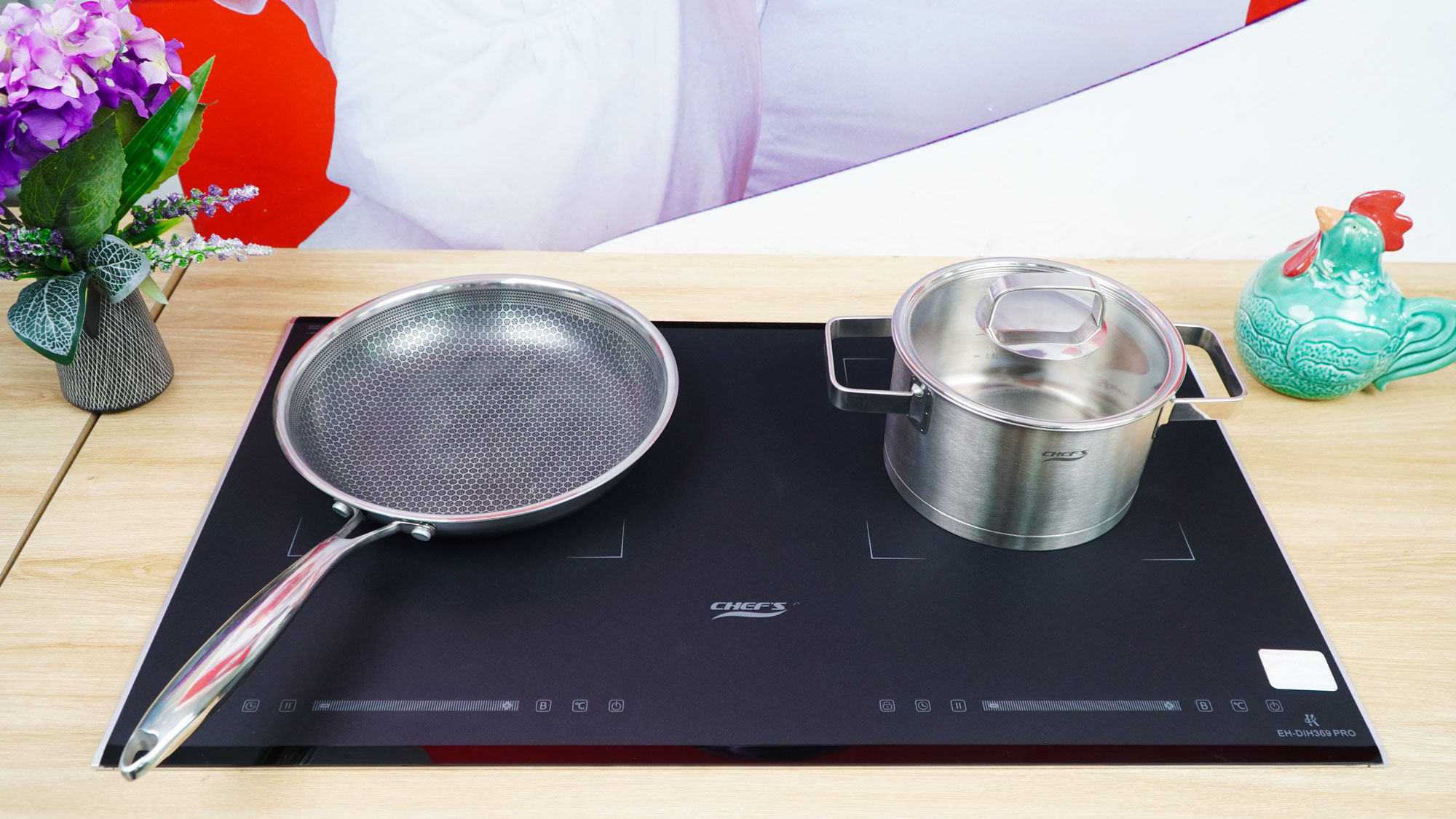 Bếp từ đôi Chefs EH-DIH369 PRO -6