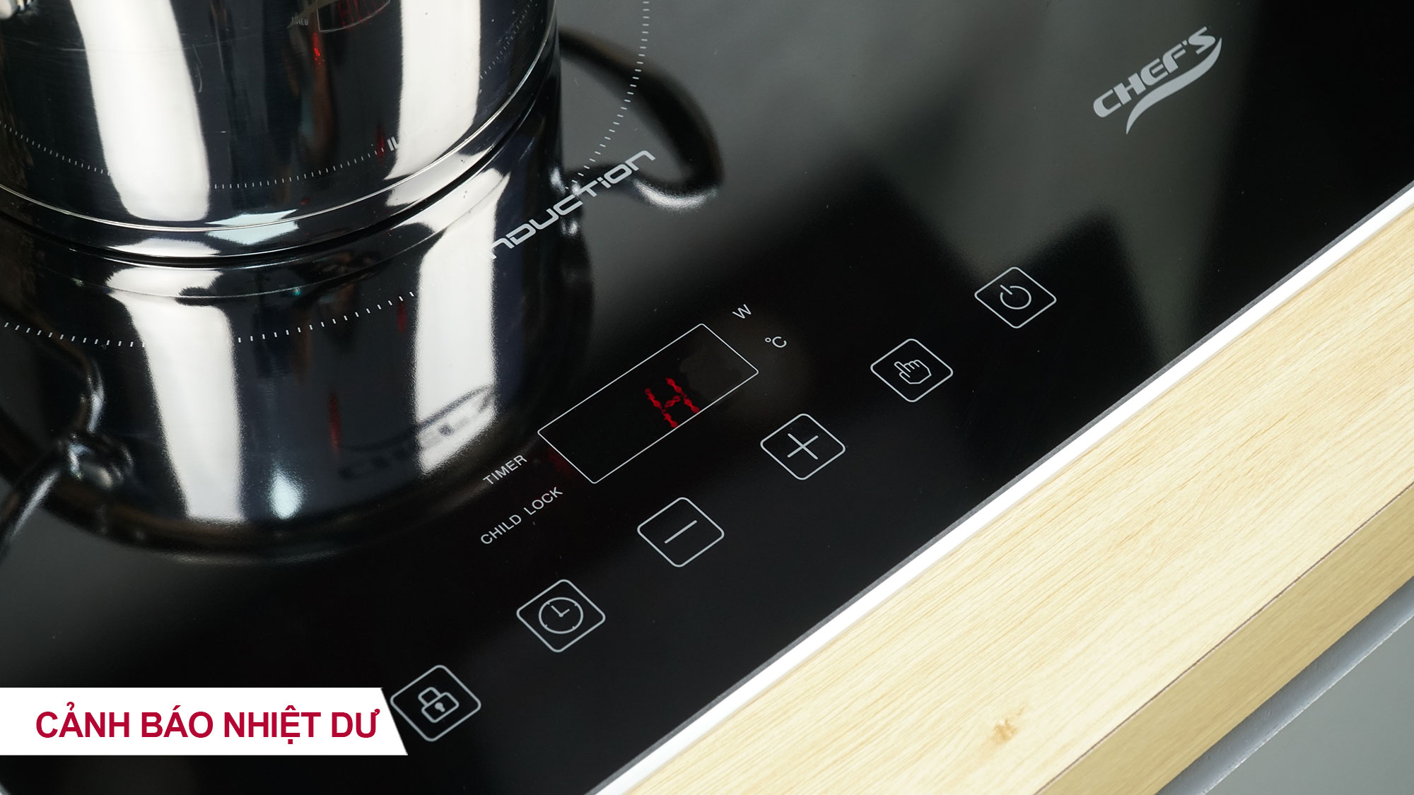 Bếp từ đôi Chefs EH-DIH321 -12