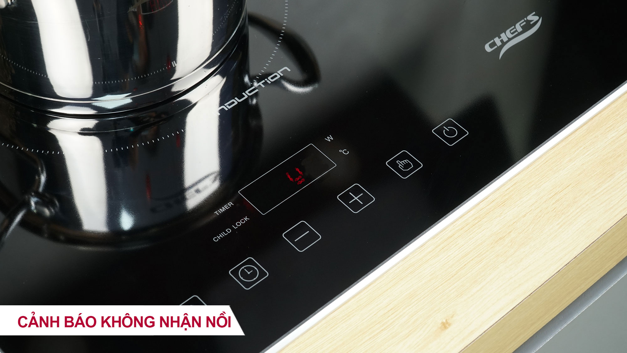 Bếp từ đôi Chefs EH-DIH321 -13