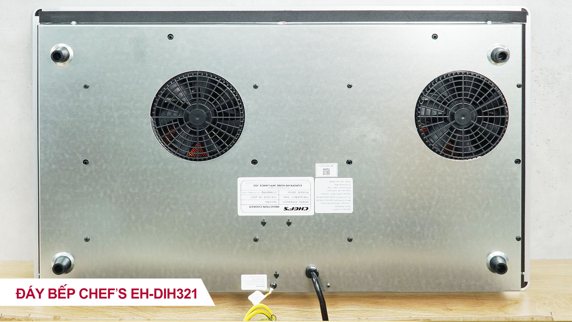 Bếp từ đôi Chefs EH-DIH321 -15