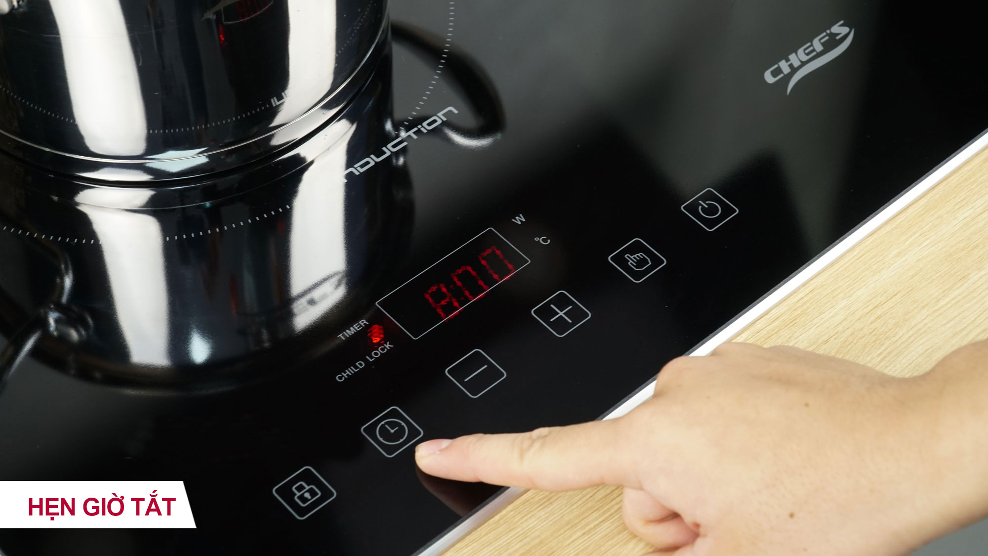 Bếp từ đôi Chefs EH-DIH321 -10