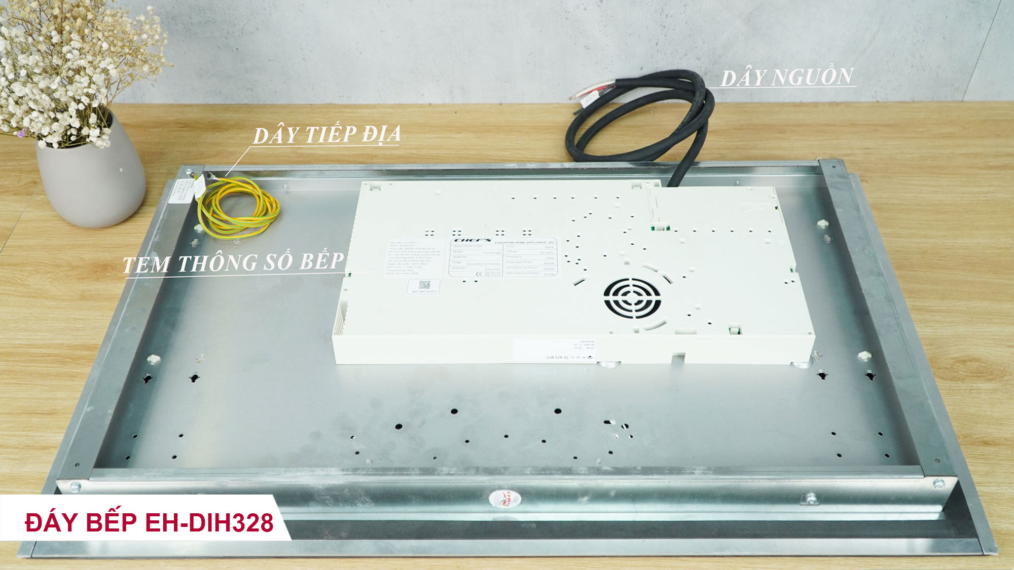 Bếp từ đôi Chefs EH-DIH328 -15