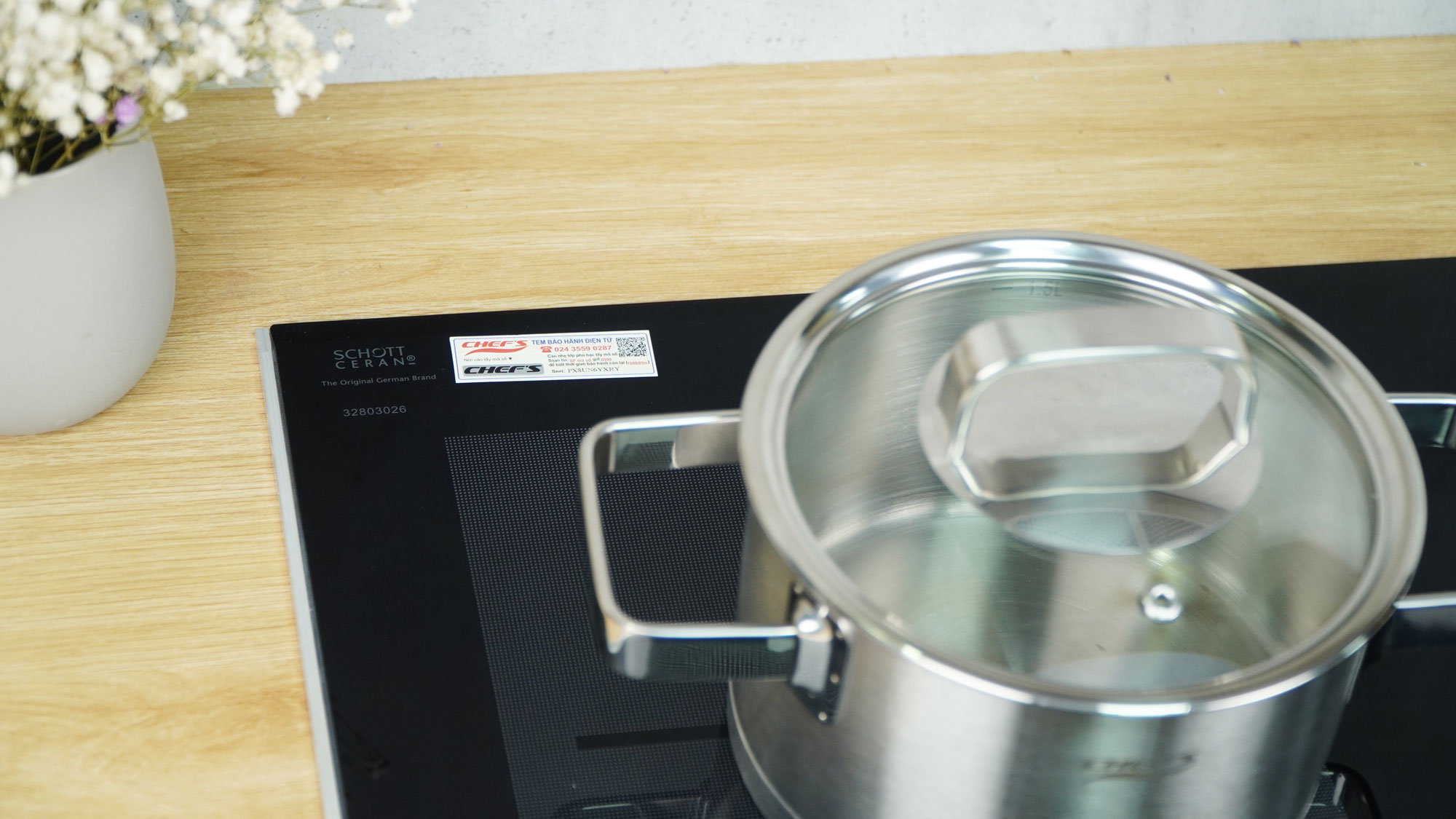 Bếp từ đôi Chefs EH-DIH328 -4