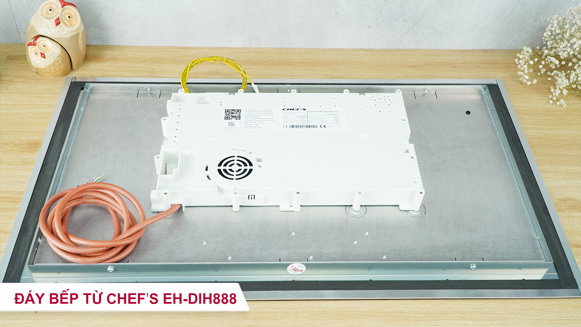 Bếp từ đôi Chefs EH-DIH888 -18