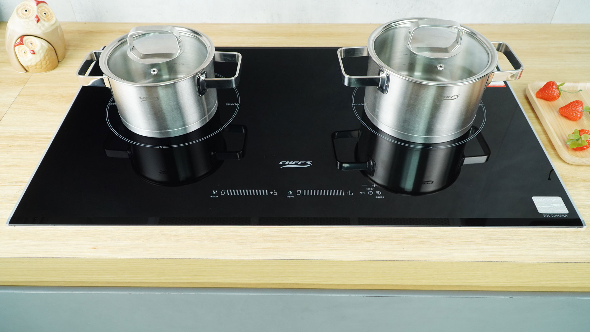 Bếp từ đôi Chefs EH-DIH888 -4