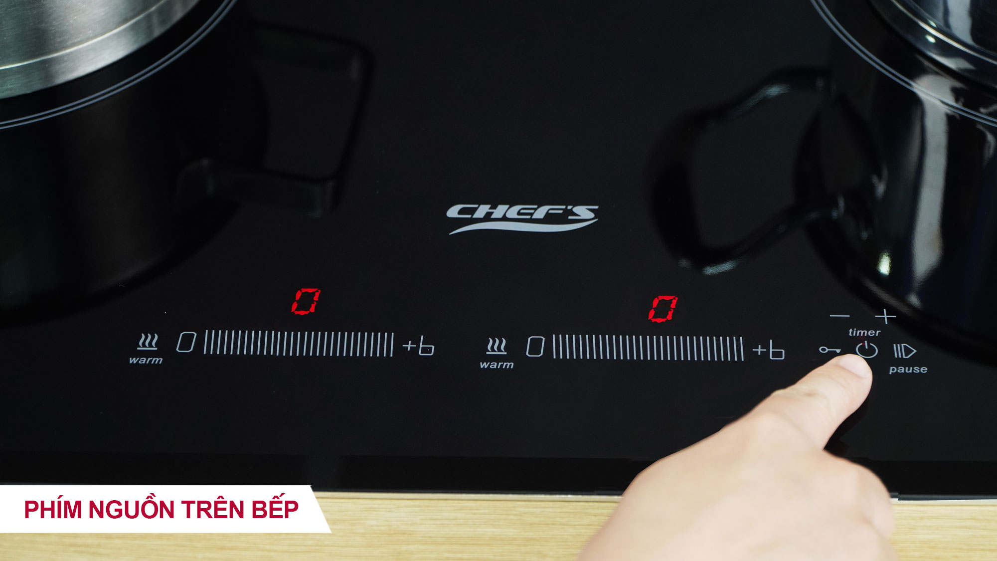 Bếp từ đôi Chefs EH-DIH888 -8