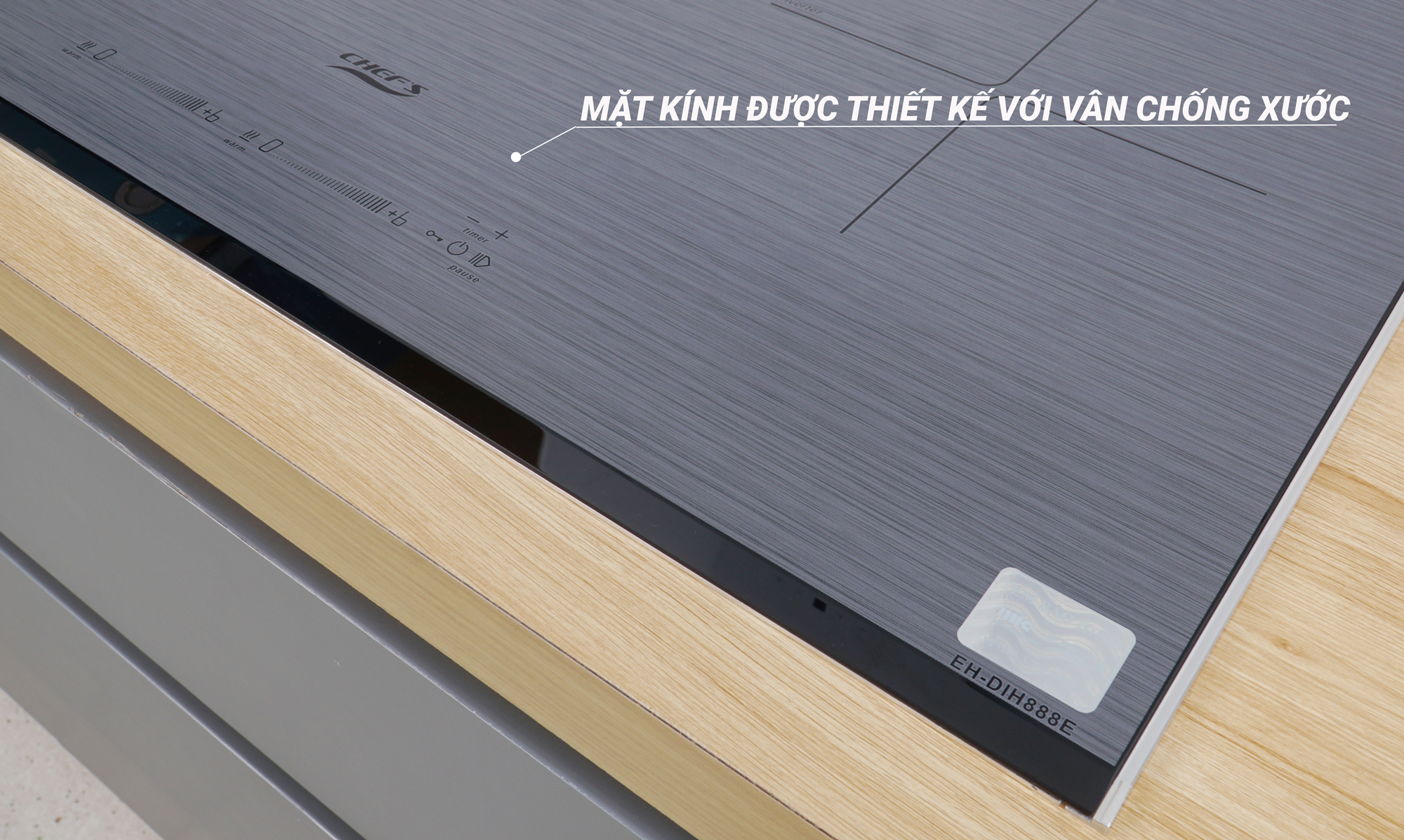 Bếp từ đôi Chefs EH-DIH888E -7