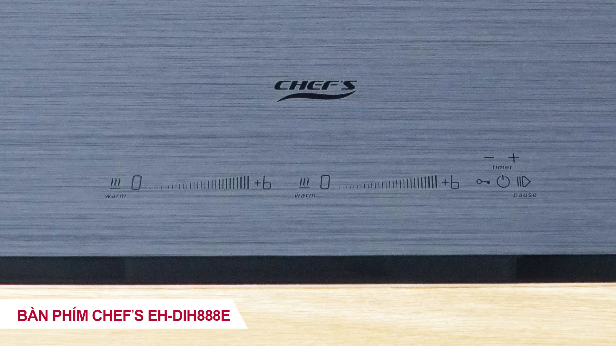 Bếp từ đôi Chefs EH-DIH888E -10