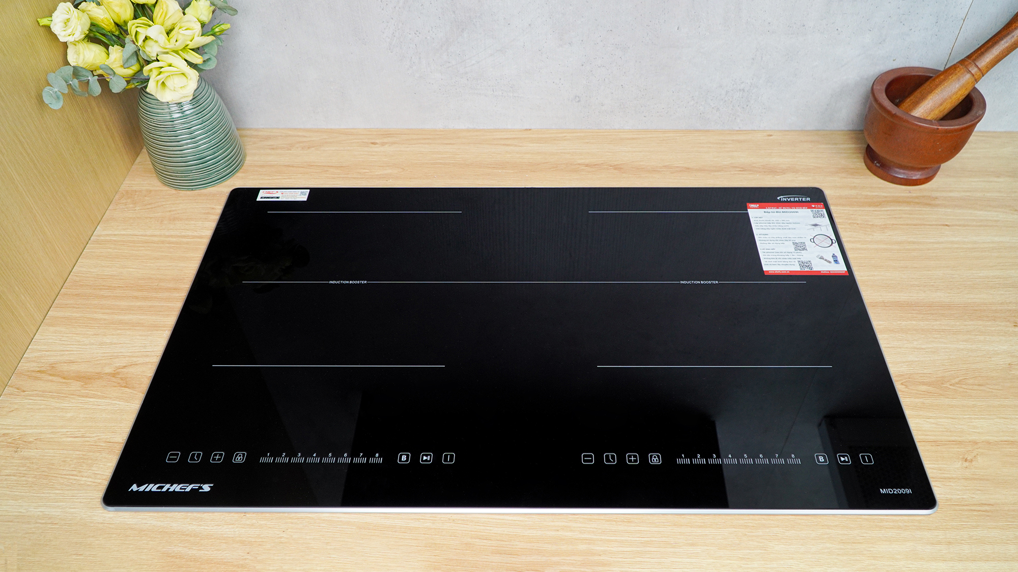 Bếp từ đôi Chefs MID2009I -2
