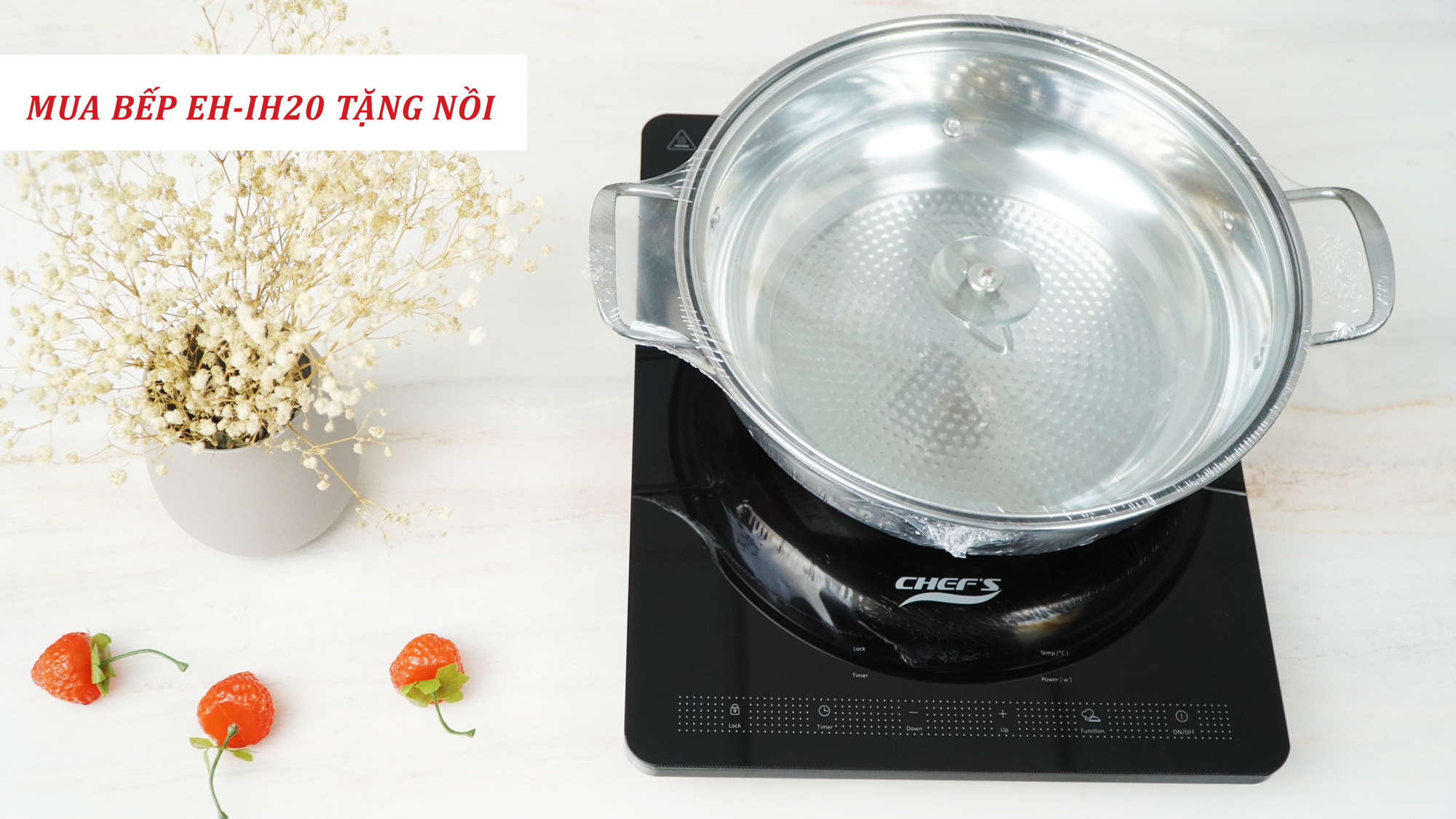Bếp từ đơn Chefs EH-IH20 -3