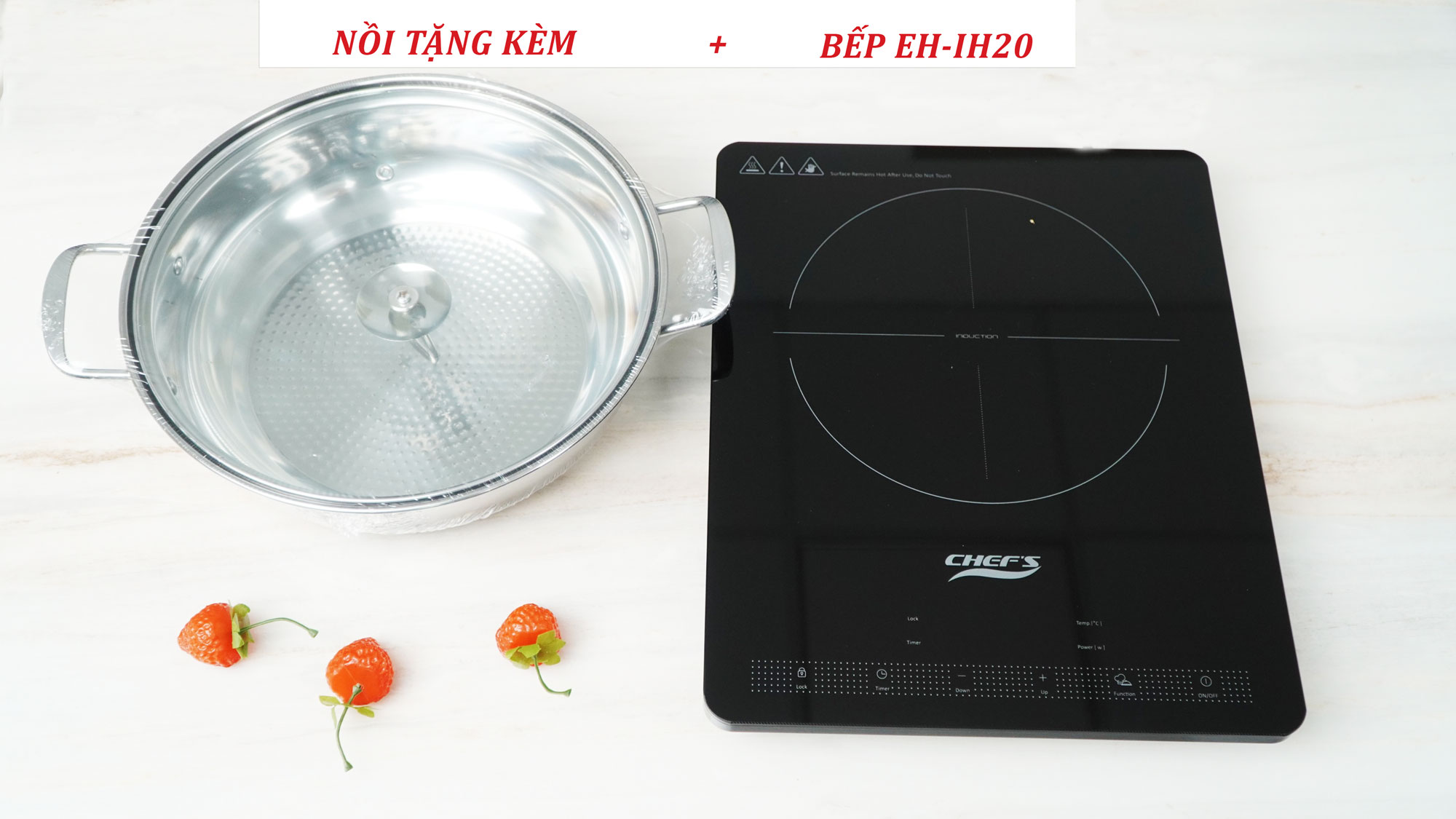 Bếp từ đơn Chefs EH-IH20 -4