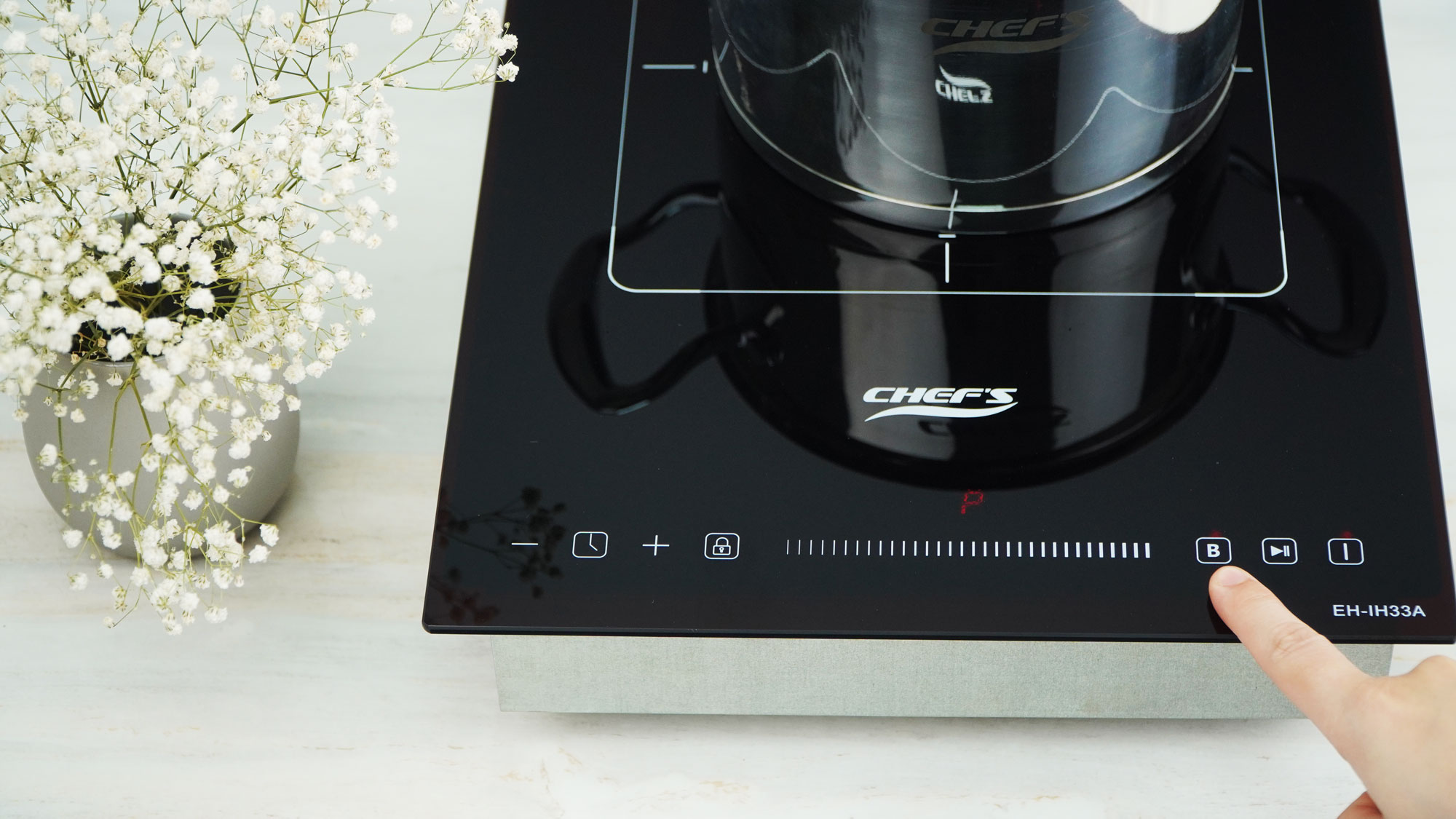 Bếp từ đơn âm Chefs EH-IH33A -11