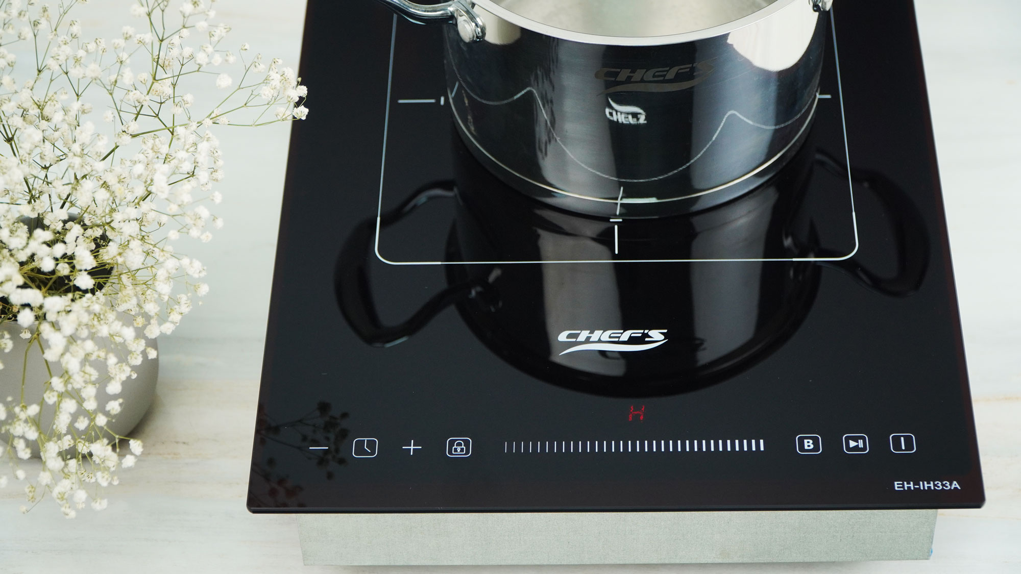 Bếp từ đơn âm Chefs EH-IH33A -9